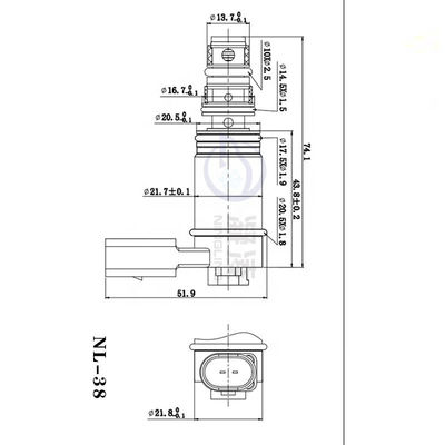 12 Months Assurance Service VOLKSWAGEN Car A/C Compressor CONTROL VALVE at Competitive