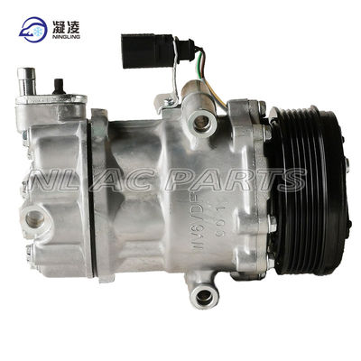 NLVW008 1S0820803C Direct Grooves 6PK Auto AC Compressor for VW Polo 1.6 SD6V12-1916
