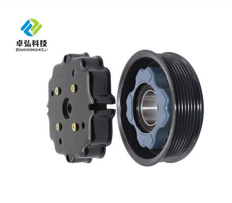 Car Fitment Audi 7SEU16C Auto AC Compressor Pulley Clutch Kit 7PK 120MM 12V for A8 4.2