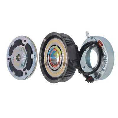 Auto AC Compressor Pulley Clutch 6PK 128MM 12V For AUDI C7 2.5 Audi Cabrio 2 6 2000-2000