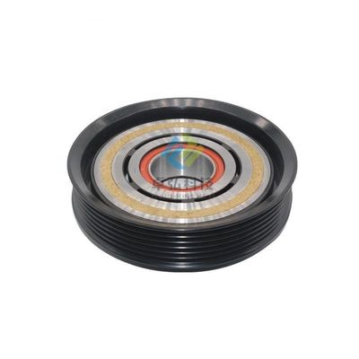 Auto AC Compressor Pulley Clutch 6PK 128MM 12V For AUDI C7 2.5 Audi Cabrio 2 6 2000-2000