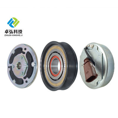 6PK 112MM 12V Auto AC Compressor Pulley Clutch Kit For AUDI A5 Exceptional Durability