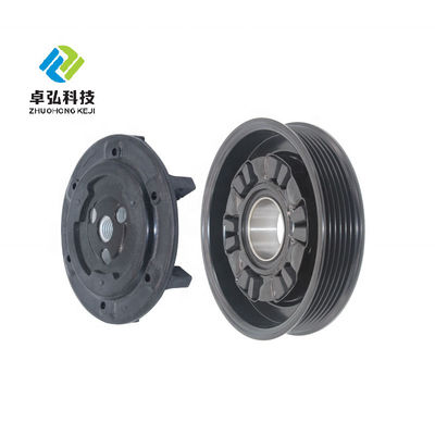 35*52*22mm JH-COPU025 Auto AC Compressor Pulley Clutch Kit 6PK 130MM 12V For AUDI 2.4