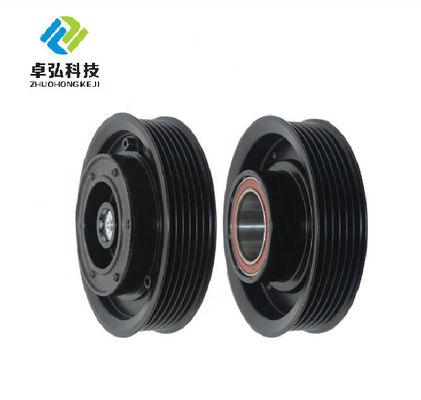 Auto AC Compressor Pulley Clutch Kit 6PK 115MM 12V For Audi A3 Car Fitment 35*52*20mm