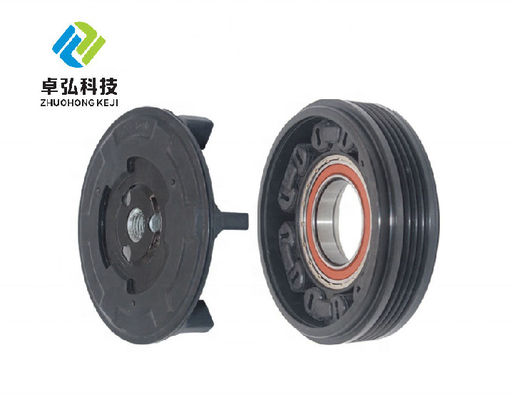 Auto AC Compressor Pulley Clutch Kit 4PK 125MM 12V for BMW E60 530 525 OE NO. 6SEU16C