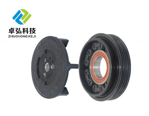 6SEU16C Auto AC Compressor Pulley Clutch Kit 4PK 110MM 12V For BMW E65 Year 2001-2009