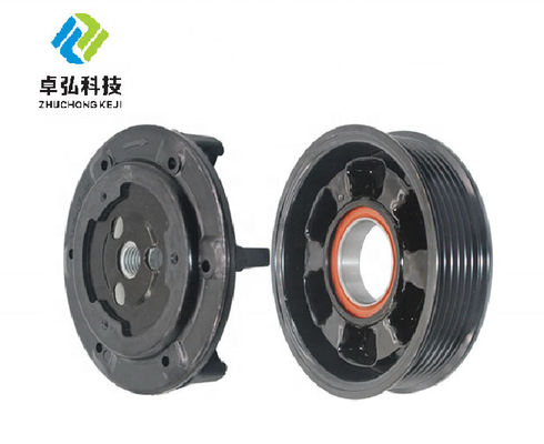 Auto AC Compressor Pulley Clutch Kit 6PK 115MM 12V For BMW E66 with 745 i Engine