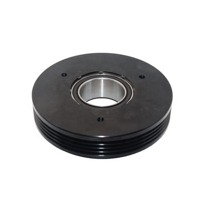 Auto AC Compressor Pulley Clutch Kit 4PK 115MM 12V for BMW X5 3.0 4.8 Car Fitment