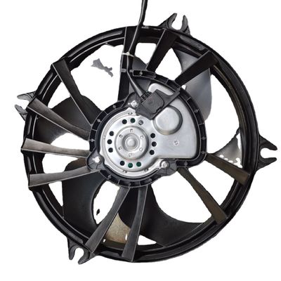 Universal 12 Inch Straight Blade Cooling Fan for Mazda Vehicles' Radiator in Black Plastic
