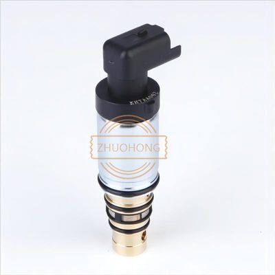 White AC Compressor Electric Control Valve for Sanden 6C12 Compressor 12v DC