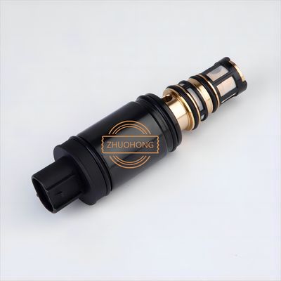 Black Compressor Control Valve For DENSO 5SE09C 5SE12C 6SEU16