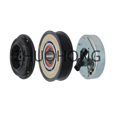 Car Fitment Chevrolet SILVERADO 2007- Auto AC Compressor Pulley Clutch Kit 6PK 114MM 12V