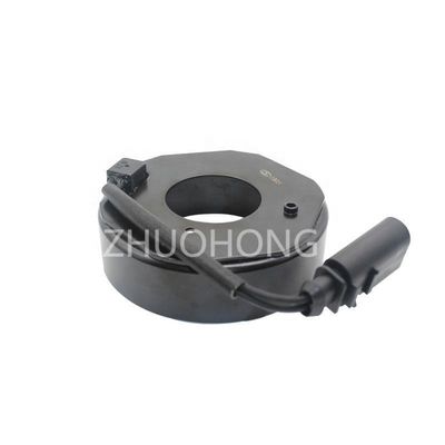 Auto AC Compressor Pulley Clutch Kit 4PK 123MM 12V for VW SVW SANTANA 3000 2004-2007 1.8