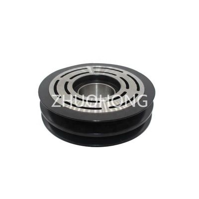 2PK 130MM 12V Auto AC Compressor Pulley Clutch Kit For SANTANA 2000 1995-2004 1.8