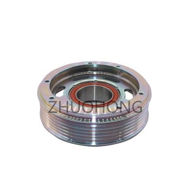 JH-COPUDZ035 Auto AC Compressor Pulley Clutch Kit 6PK 113MM 12V for VW Kaefer 1992-2003 1600I