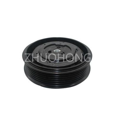 Auto AC Compressor Pulley Clutch Kit 6PK 115MM 12V for VW POLO CROSS 6R 2012- 1.4 1.6